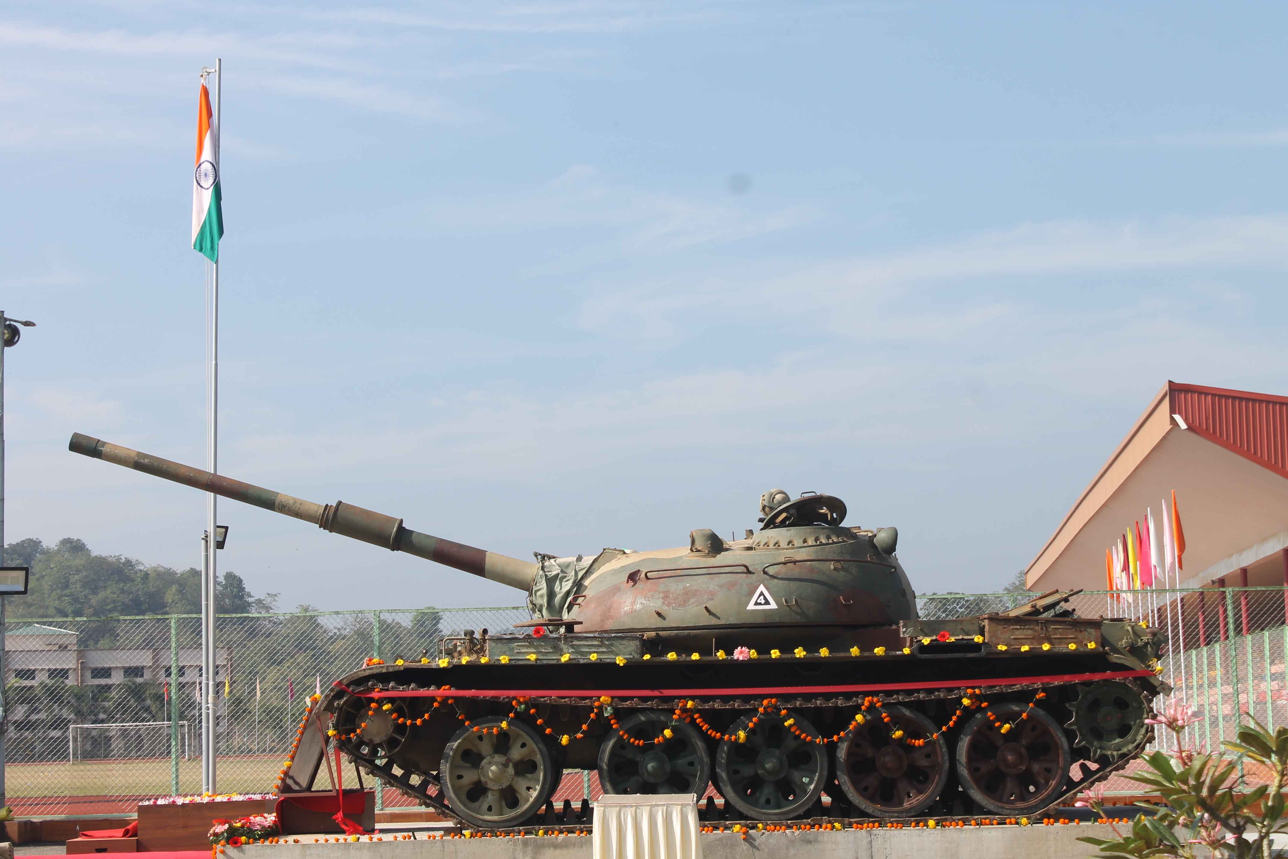 ‘T55 Anurag’ Army Tank - A War Trophy